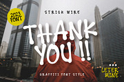 Strick Wire Graffiti Font, a Handwritten Font by Lettermine (Thumbnail 10 of 10)