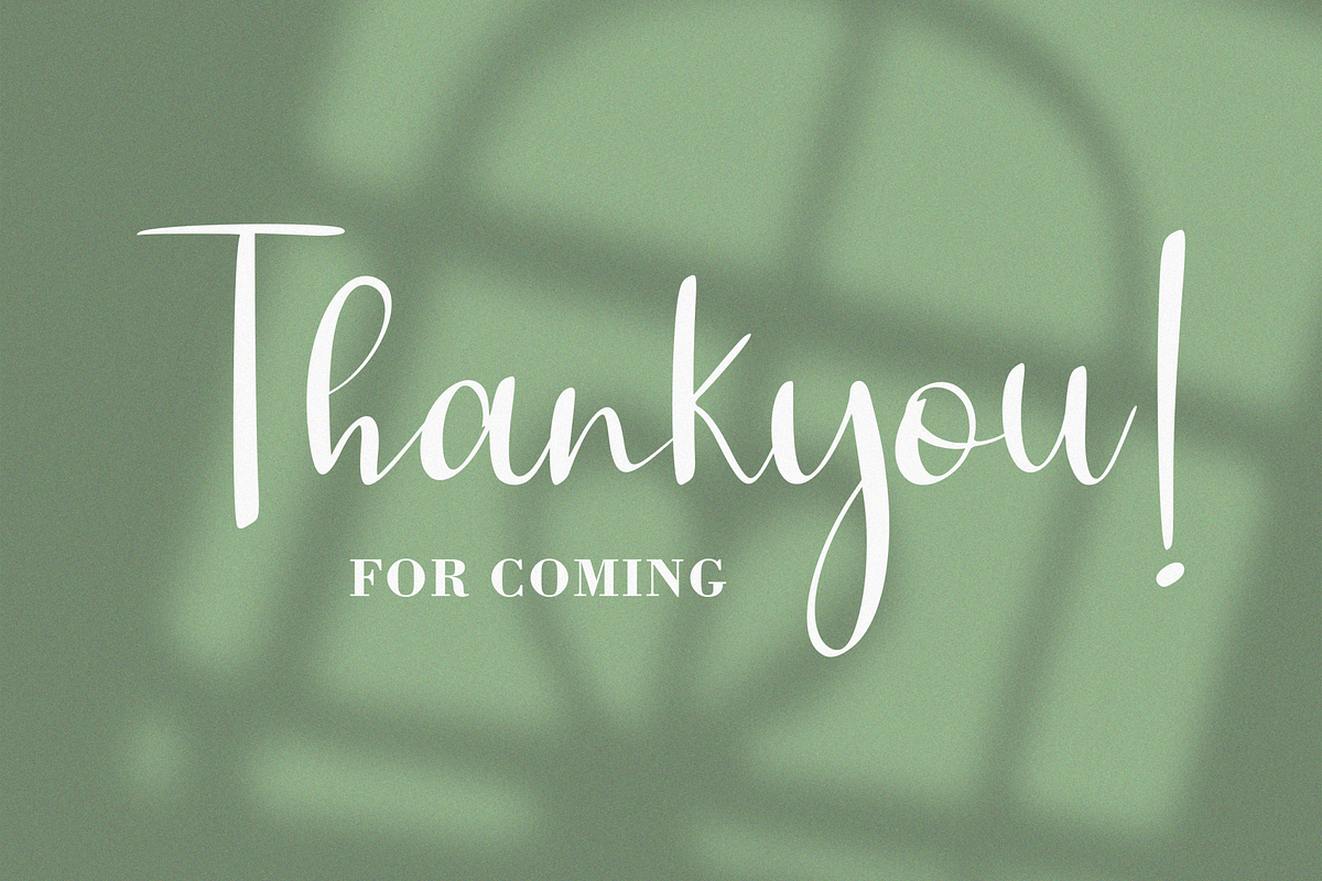 Symphonice, a Script Font by Essentials Studio (Photo 9 of 9)
