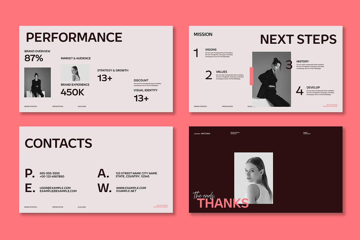 Creative Brand Strategy Presentation, a Presentation Template by Mighty-Slide (Photo 5 of 5)