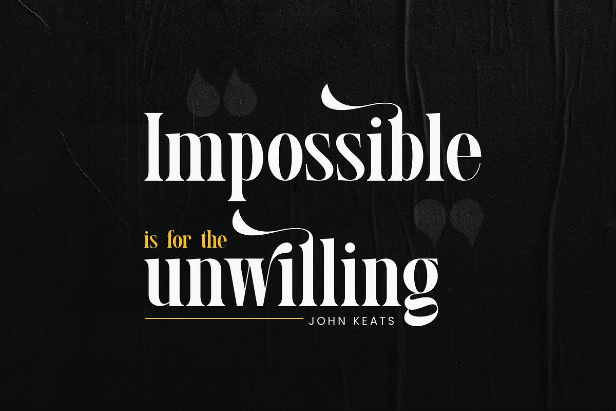Vulcant Condensed Serif Font, a Serif Font by Idea Studio (Photo 2 of 10)