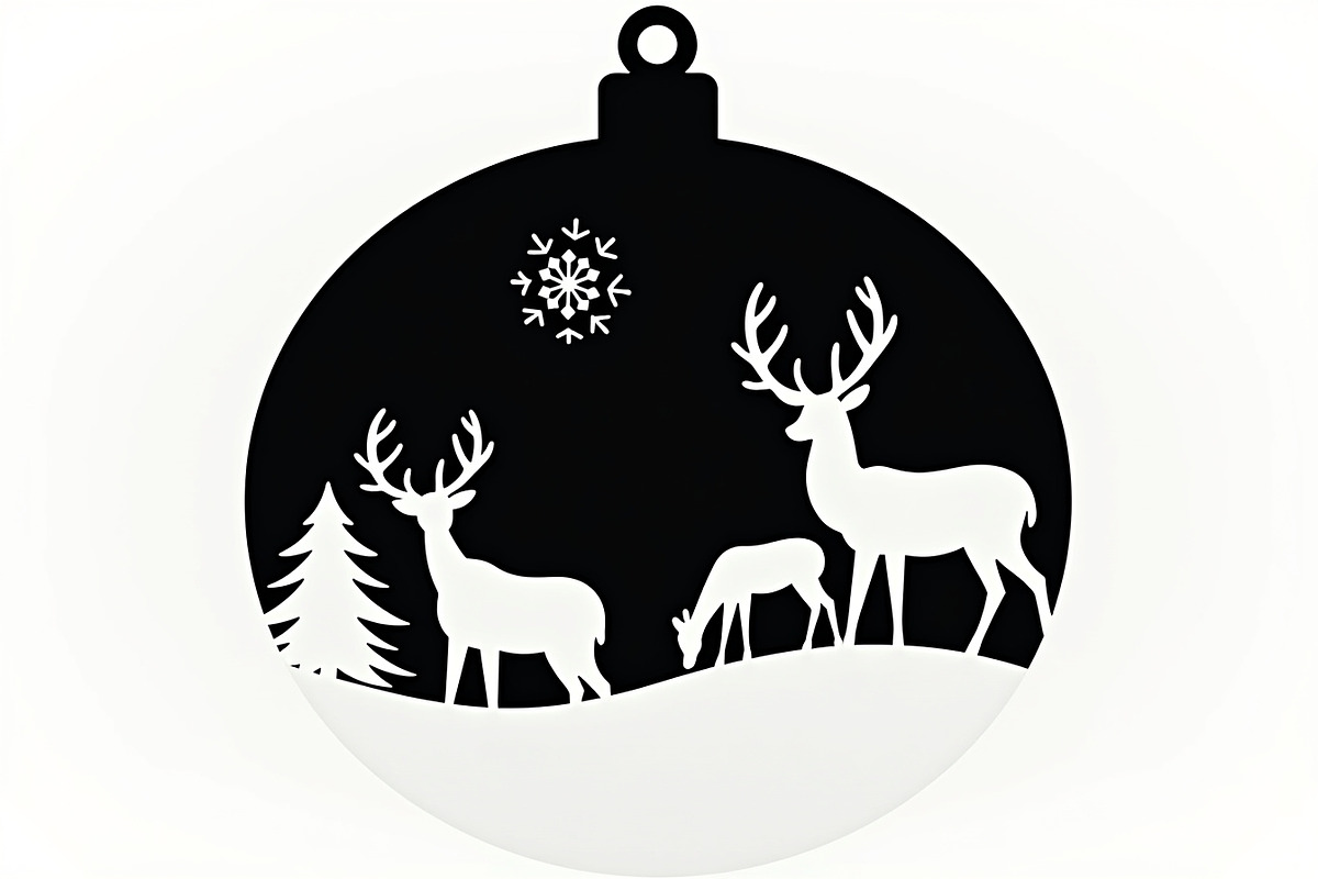 15 Christmas Laser Cut Ornament Bund, a Graphic by hafijul (Photo 6 of 13)