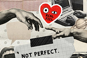 Analog Collage Kit Paper Scrapbook, an Object Graphic by DreamoraArt (Thumbnail 10 of 10)