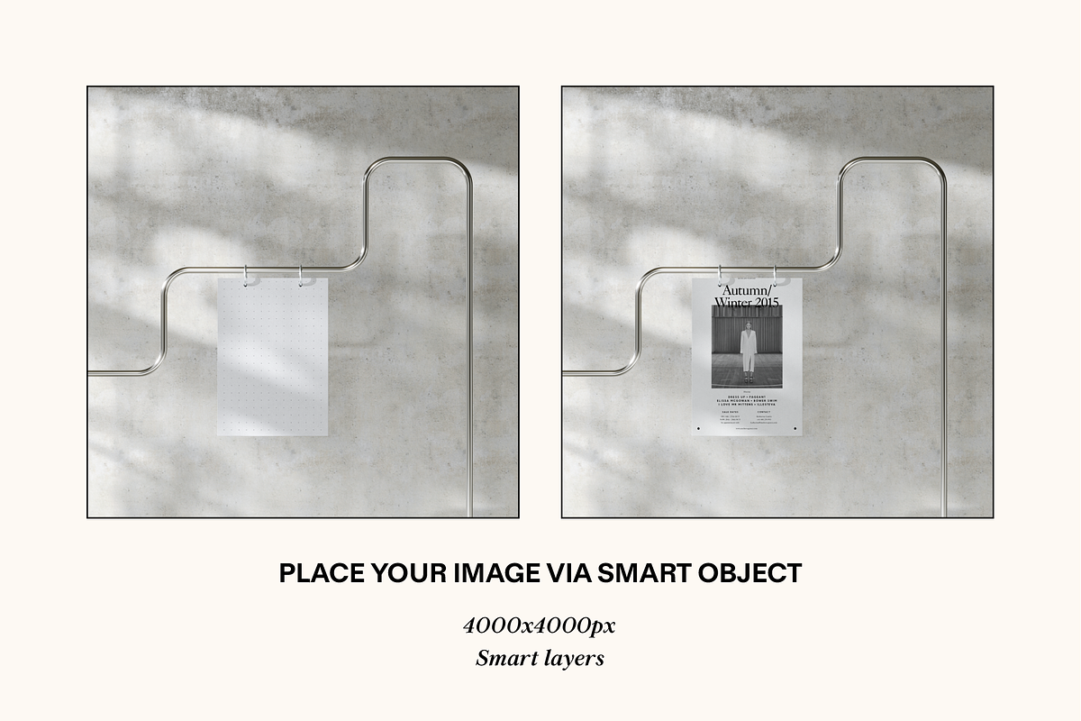 NMC - 01 Poster Mockup, a Print Template by NOMINA (Photo 2 of 3)