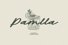 Pamlla Aesthetic Script Font