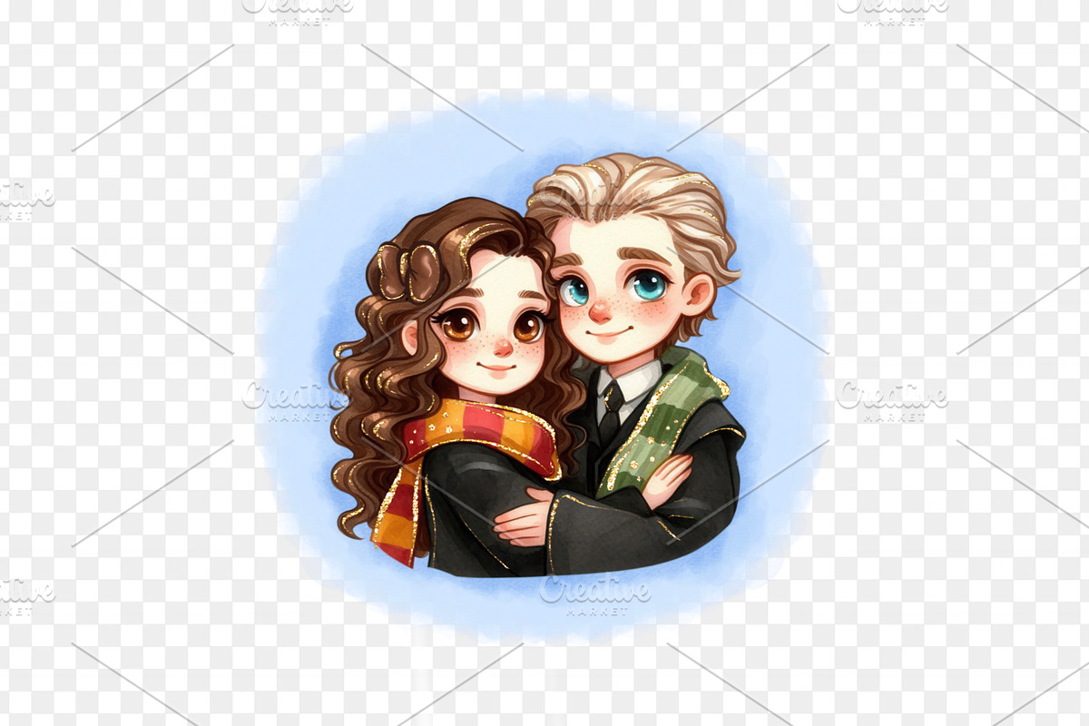 Dramione PNG clipart, a Person Illustration by LoLoArt (Photo 2 of 3)