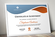 Beautiful simple certificate (pptx), a Stationery Template by Inkpower (Thumbnail 3 of 6)