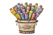 Paint Bucket Clipart PNG, an Illustration by Memories By Lea (Thumbnail 7 of 18)