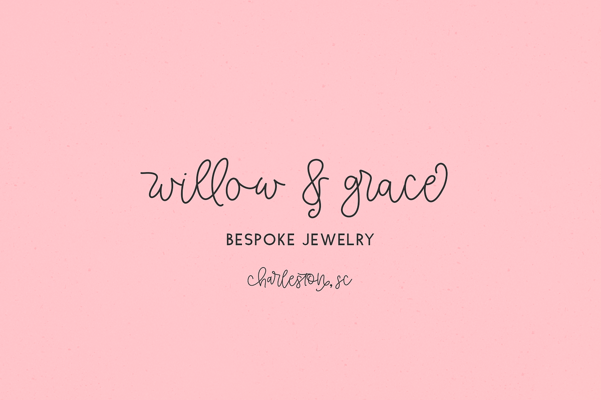 Honeybelle Calligraphy Script, a Script Font by Beck McCormick (Photo 2 of 10)