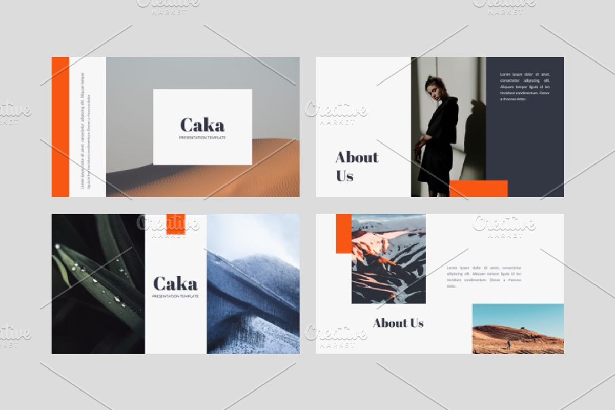 CAKA - Powerpoint Template, a Presentation Template by Pixelz Studio (Photo 2 of 10)