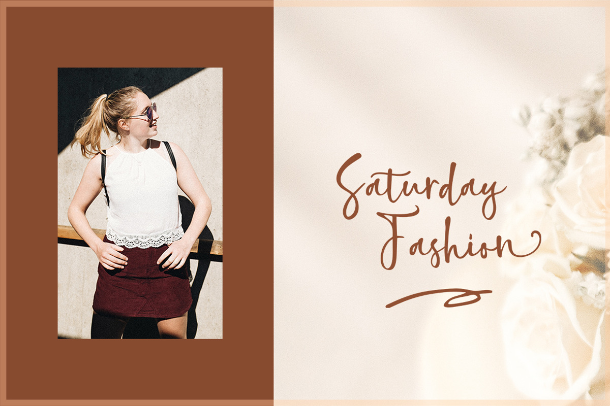 Highland Script +Extra, a Script Font by Areatype (Photo 5 of 10)