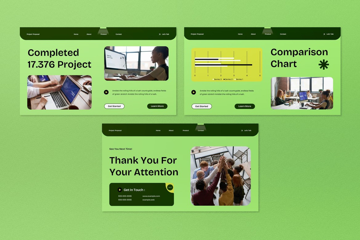 Company Profile Keynote preview 4