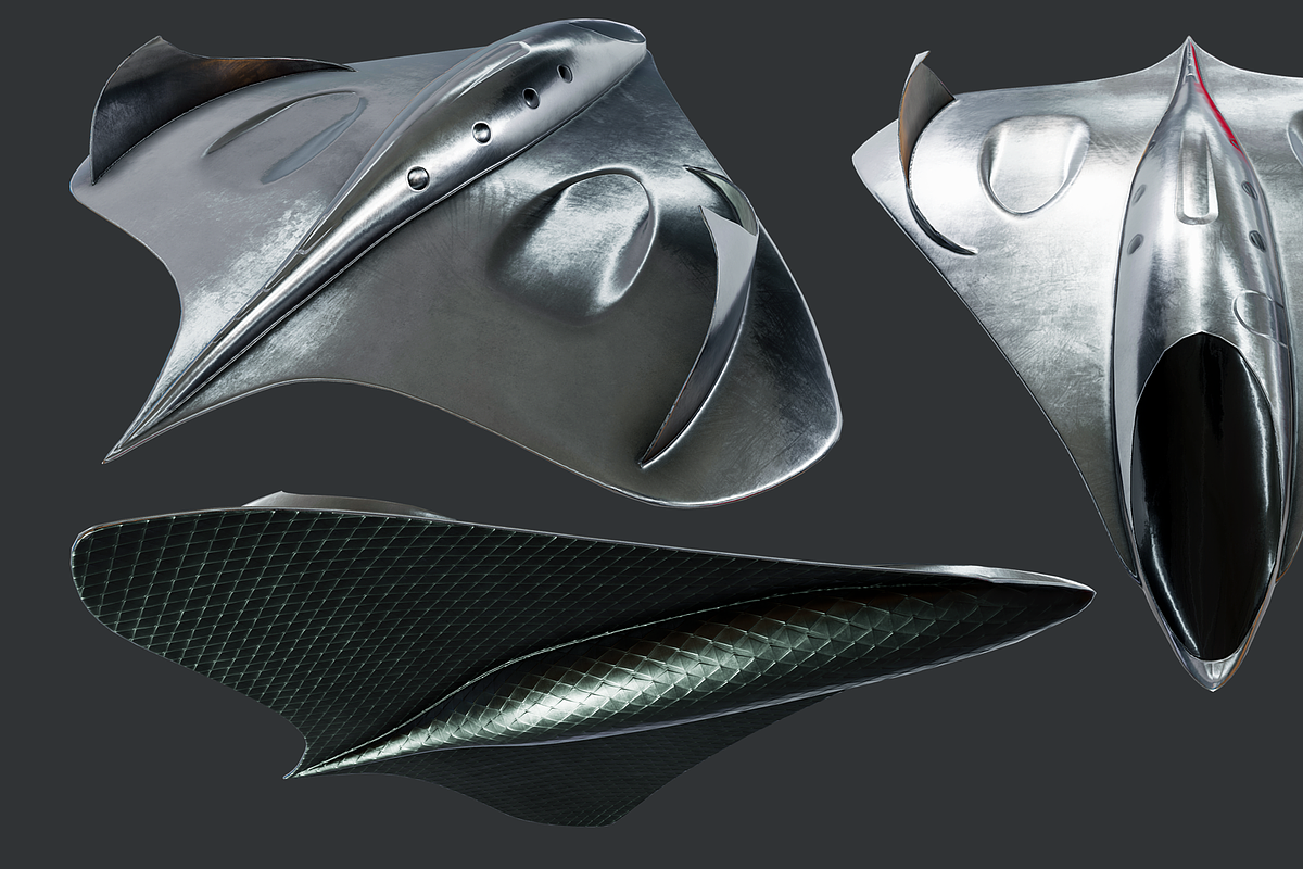 The Roswell UFO PBR, a Cars & Vehicle 3D Model by GamePoly (Photo 2 of 6)