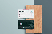 Clean Business Card Template, a Business Card Template by Cristal Pioneer (Thumbnail 5 of 5)