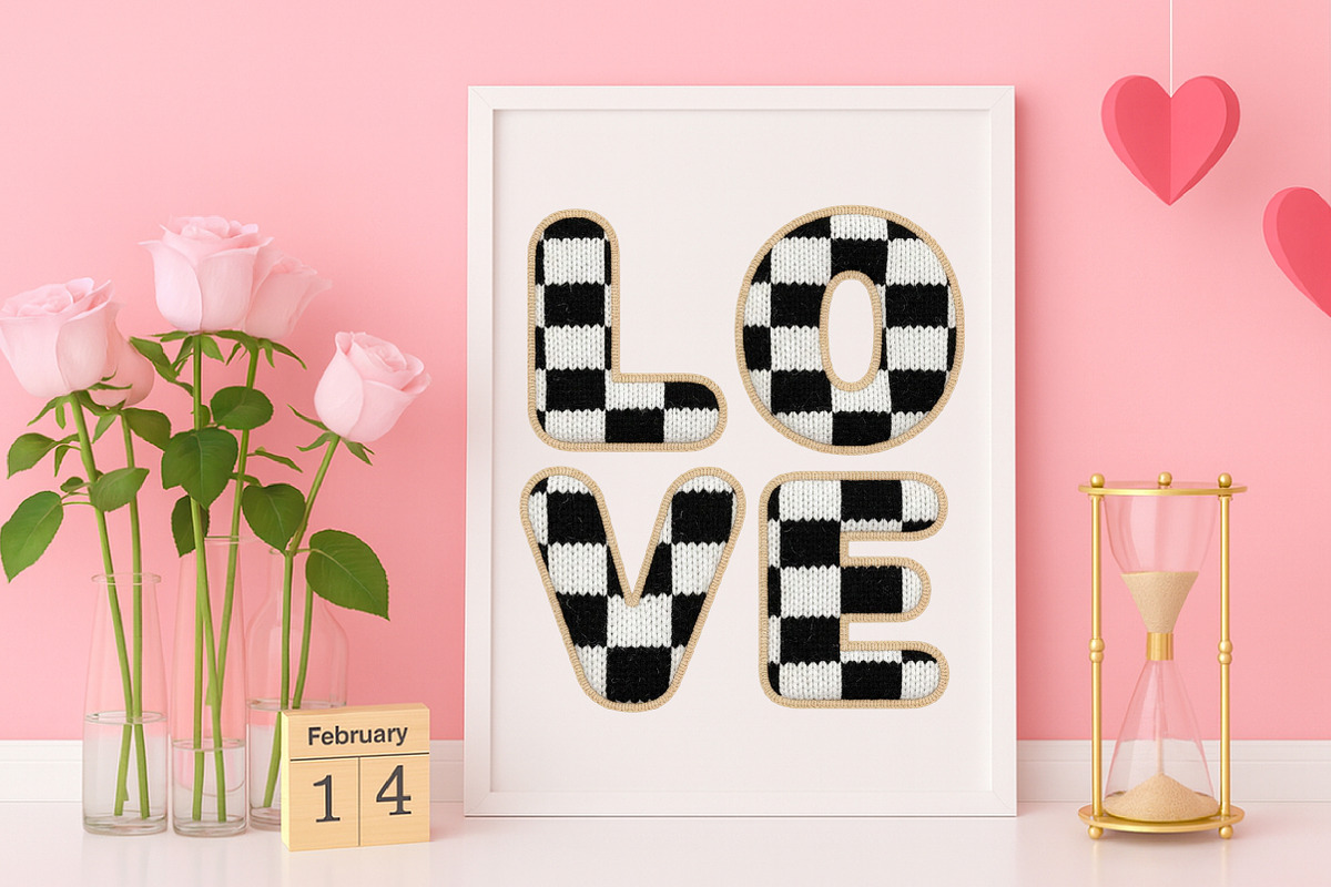 LOVE Yarn Png, Trendy Valentine Png, an Illustration by Canvas Craft (Photo 5 of 7)