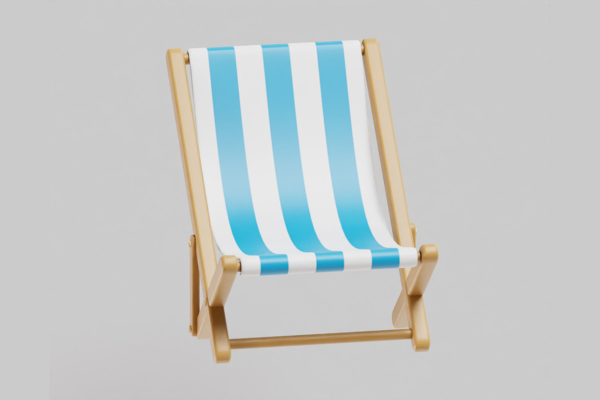Beach Chair, an Object 3D Model by fahad121 (Photo 1 of 6)