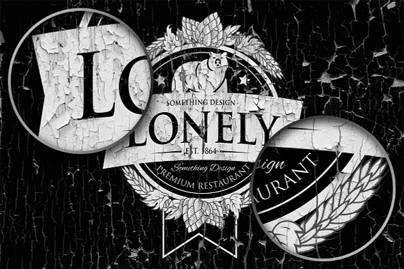 Vintage Overlay Black Version preview 6