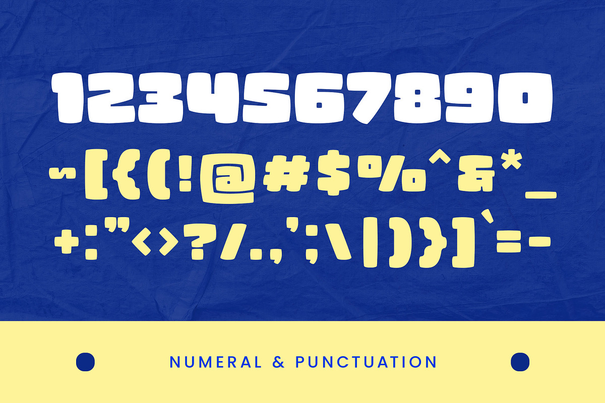 Quick Jumps - New Chunky Display, a Sans Serif Font by Typia Nesia (Photo 5 of 14)
