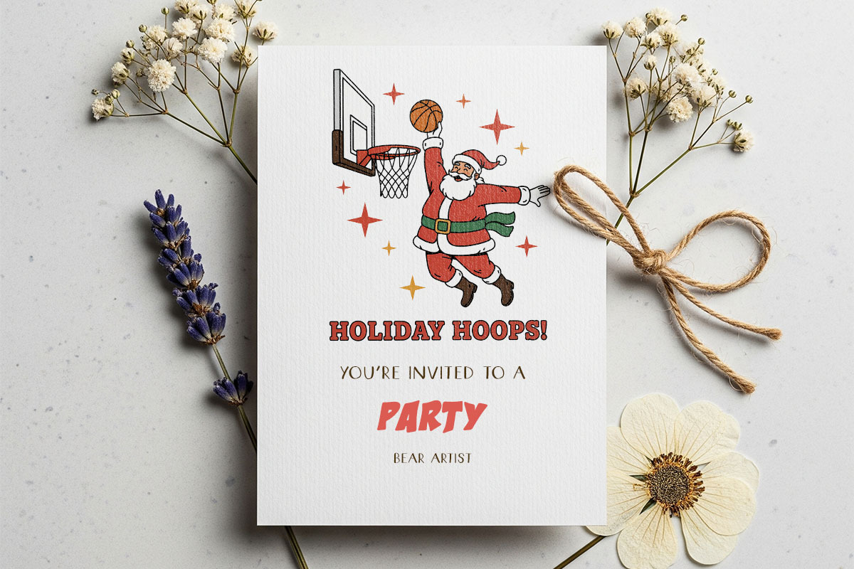 Cute Basketball Mom & Game Day, a Sport Illustration by GlitterCraft (Photo 72 of 101)