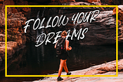 Geostar - Brush Font, a Handwritten Font by RockboyStd (Thumbnail 6 of 12)