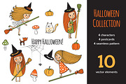 Halloween Collection, an Illustration by EvgeniaV (Thumbnail 1 of 3)