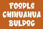 Peekpok Comic Display Font, a Sans Serif Font by Maulana Creative (Thumbnail 4 of 7)