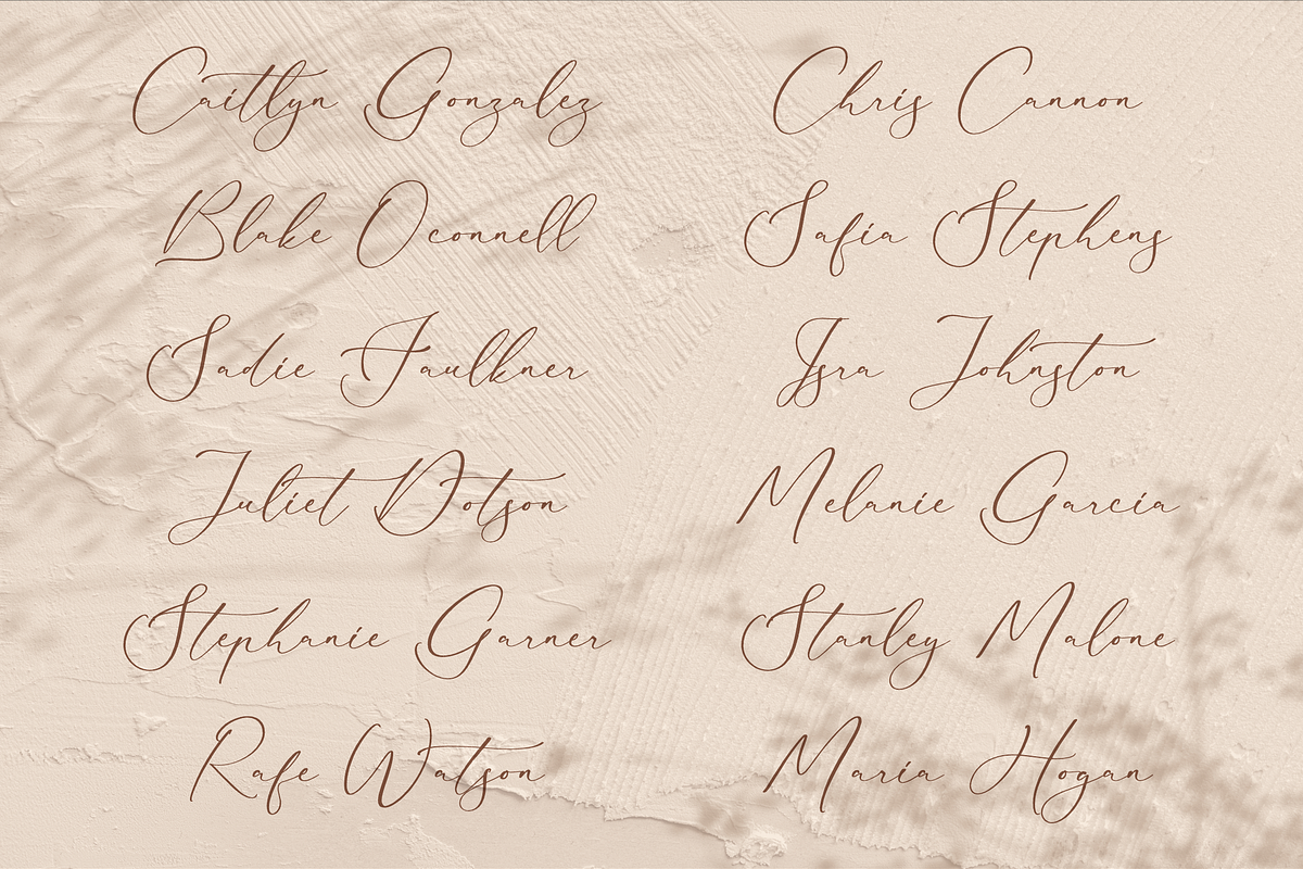 Bidalari Hearter A Beautiful Script, a Script Font by Storytype Studio (Photo 10 of 14)