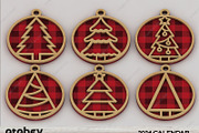 Xmas Tree Decorations 099, a Graphic by AtacanDigital (Thumbnail 1 of 2)