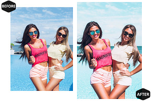 12 Sweet Girl Photoshop Actions