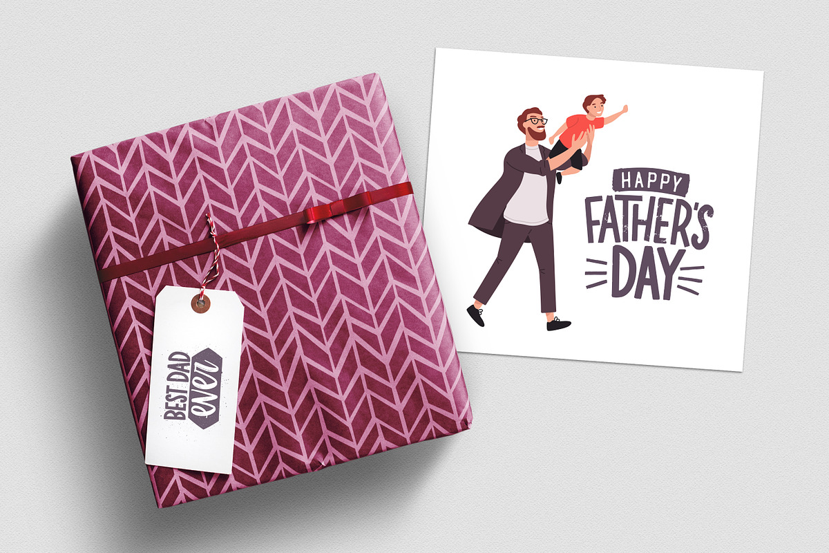 Father's Day card, a Decorative Illustration by Good Studio (Photo 3 of 3)