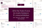 Freelance Business Notion Template, an App Template by MargauxQuercy (Thumbnail 2 of 9)