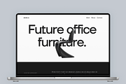 Furniture Landing Page Design, a Landing Page Template by UiDex (Thumbnail 4 of 4)