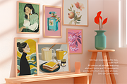Modern Eclectic Prints Posters, a Background Graphic by JulsIst (Thumbnail 3 of 12)