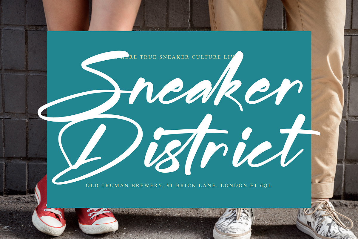 Midnight Sneaker, a Script Font by operatype.co (Photo 3 of 15)