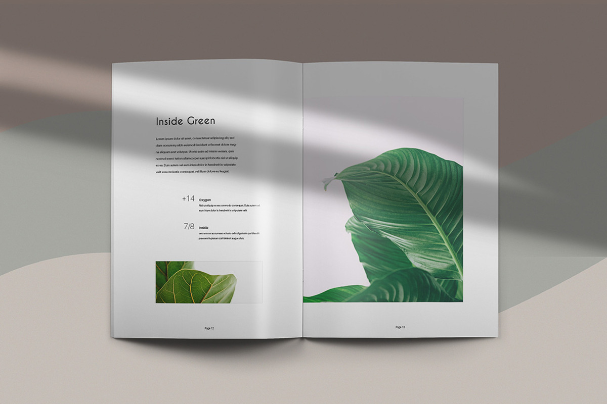 Quaro & Gillen - Botanical Brochure, a Magazine Template by KAZ by IanMikraz Studio (Photo 10 of 11)