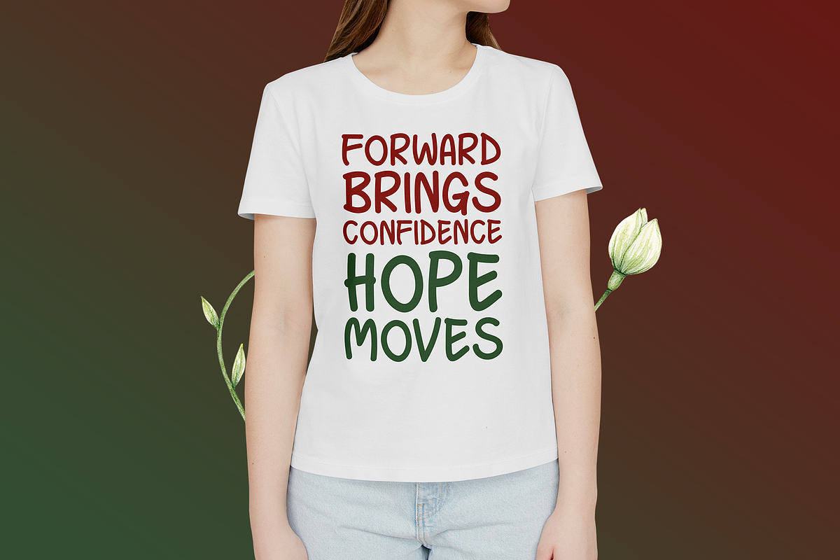 Positive Progress Typeface, a Handwritten Font by Seemly Fonts (Photo 3 of 6)