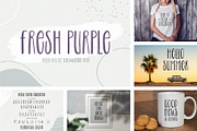 Handwritten Crafty Font BUNDLE, a Serif Font by BrandSemut (Thumbnail 5 of 13)