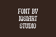 Asder Cheesy - Food Font, a Slab Serif Font by Iqsiart Studio (Thumbnail 4 of 7)