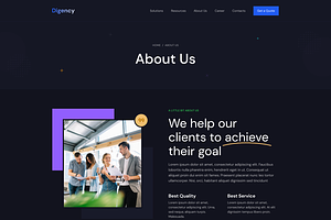 Digency - Agency/Business Template