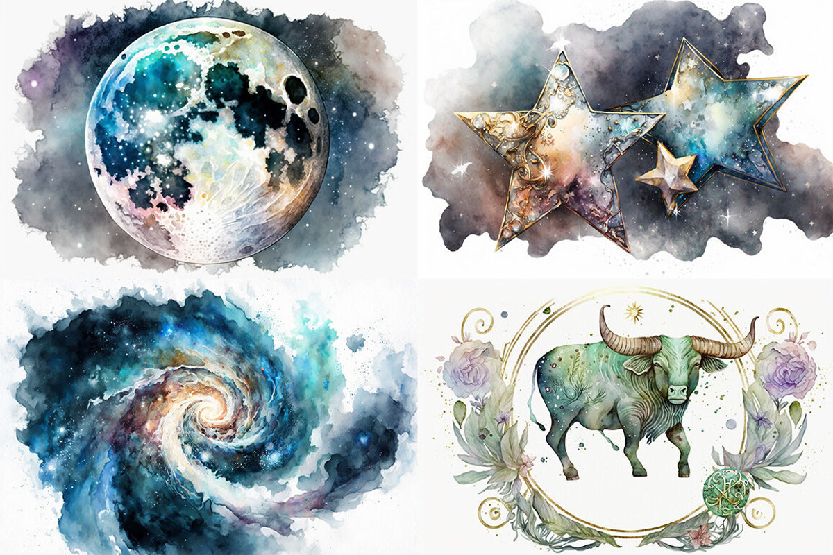 Celestial Wonders Collection, an Object Illustration by artsy-fartsy (Photo 5 of 6)