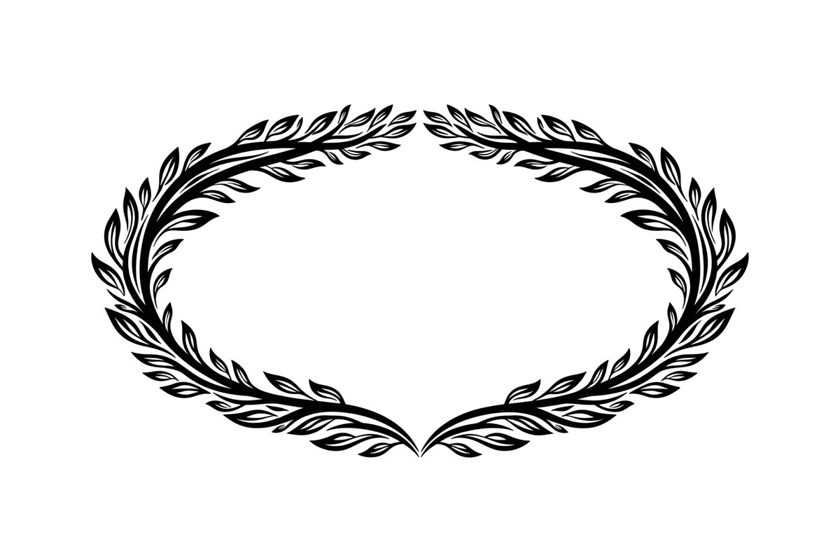 Nature Wreath Frame Vector Bundle, an Illustration by jahid234 (Photo 3 of 51)