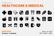 Healthcare & medical icons (Solid), a Solid Icon by Totto House (Thumbnail 1 of 3)