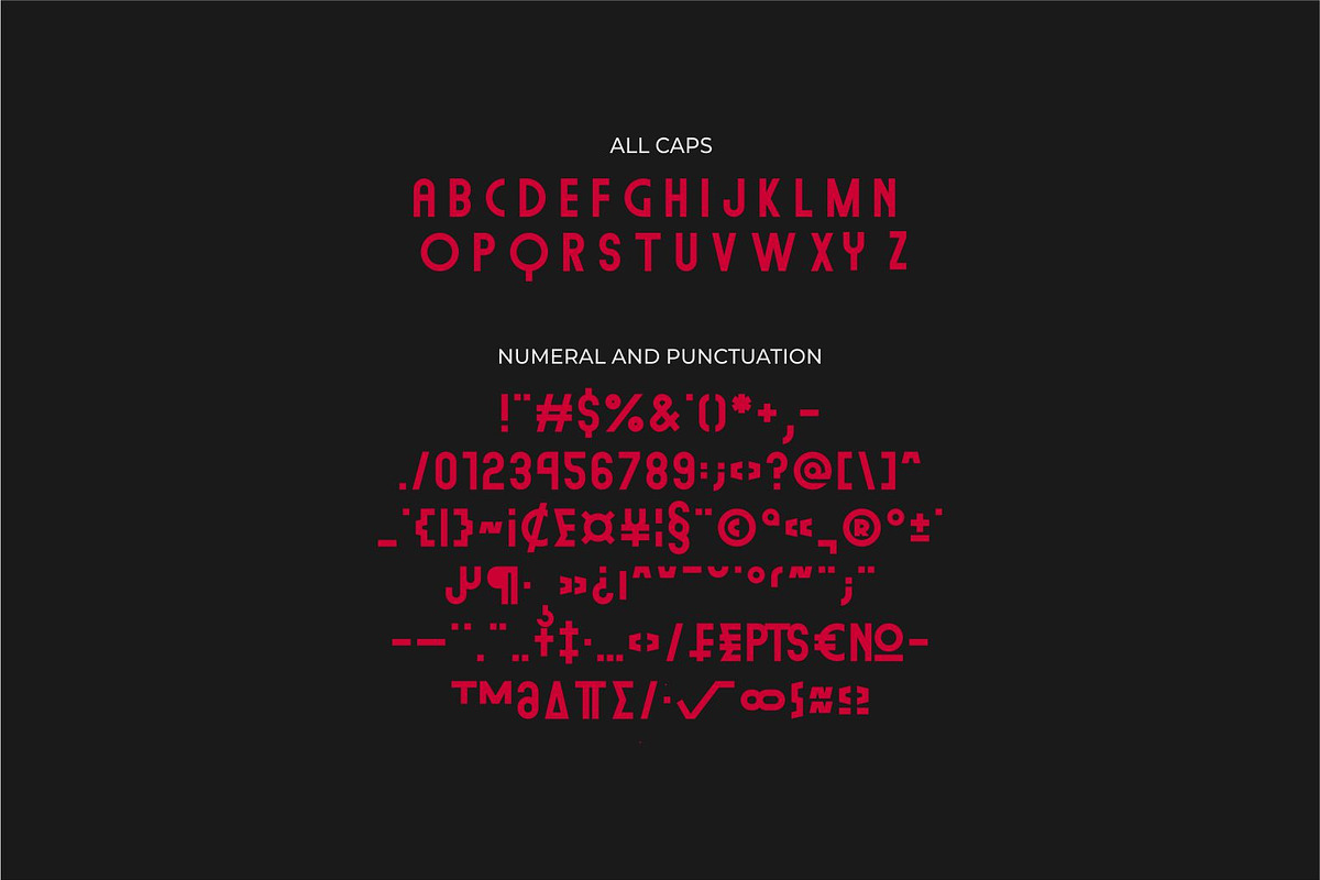 Therilo - Sans Serif Monogram Font, a Sans Serif Font by suhadidesign (Photo 15 of 15)