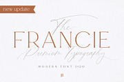 Francie Font Duo, a Serif Font by Ivan Rosenberg (Thumbnail 1 of 14)