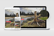 Sumava: One-Page PSD Template, a Landing Page Template by Devero (Thumbnail 1 of 6)
