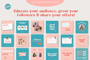 50 Instagram Post Templates - Canva, a Social Media Template by Gebers Marketing & Design (Thumbnail 3 of 7)