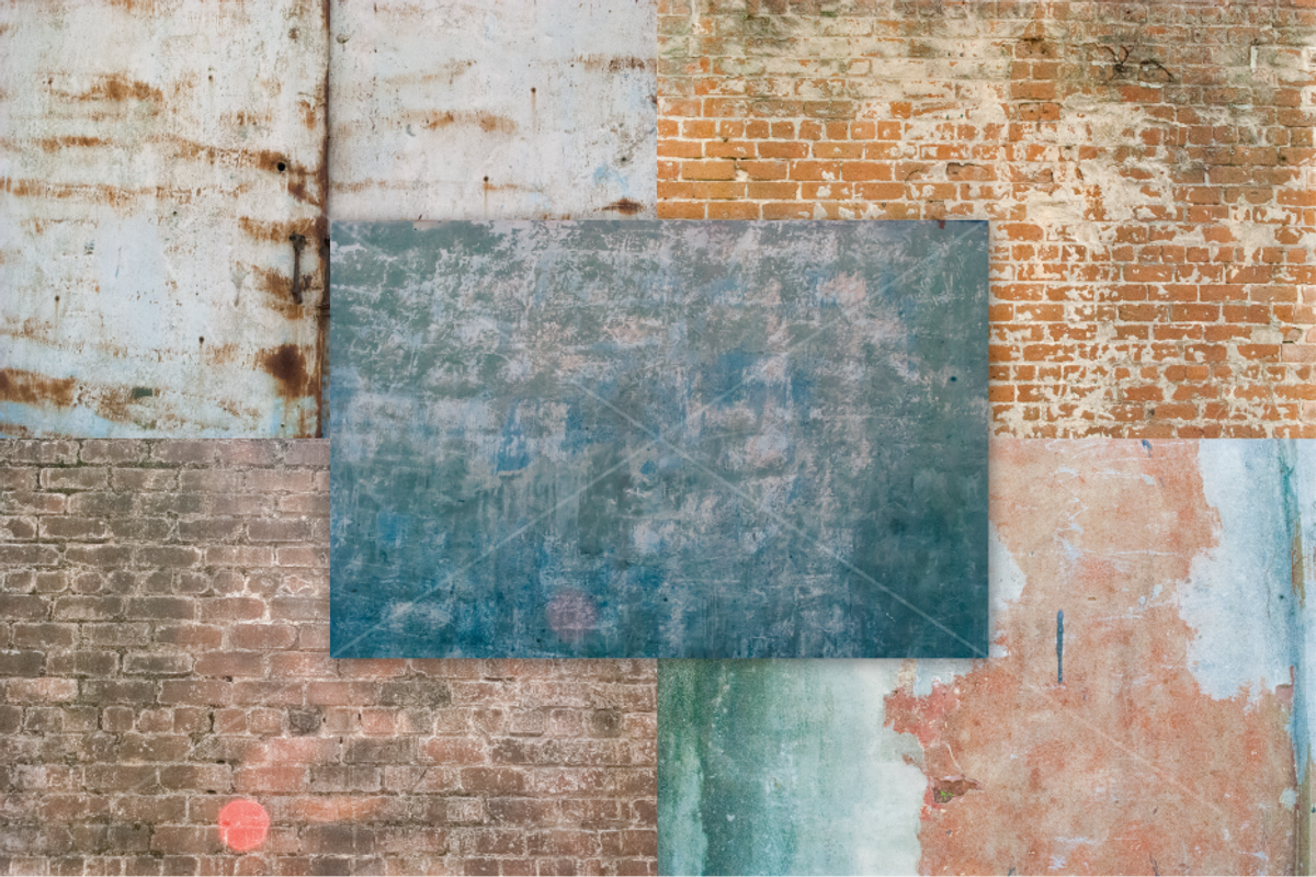 Rugged Wall Background Set, a Templates & Theme by Rad Radio Graphics (Photo 2 of 3)