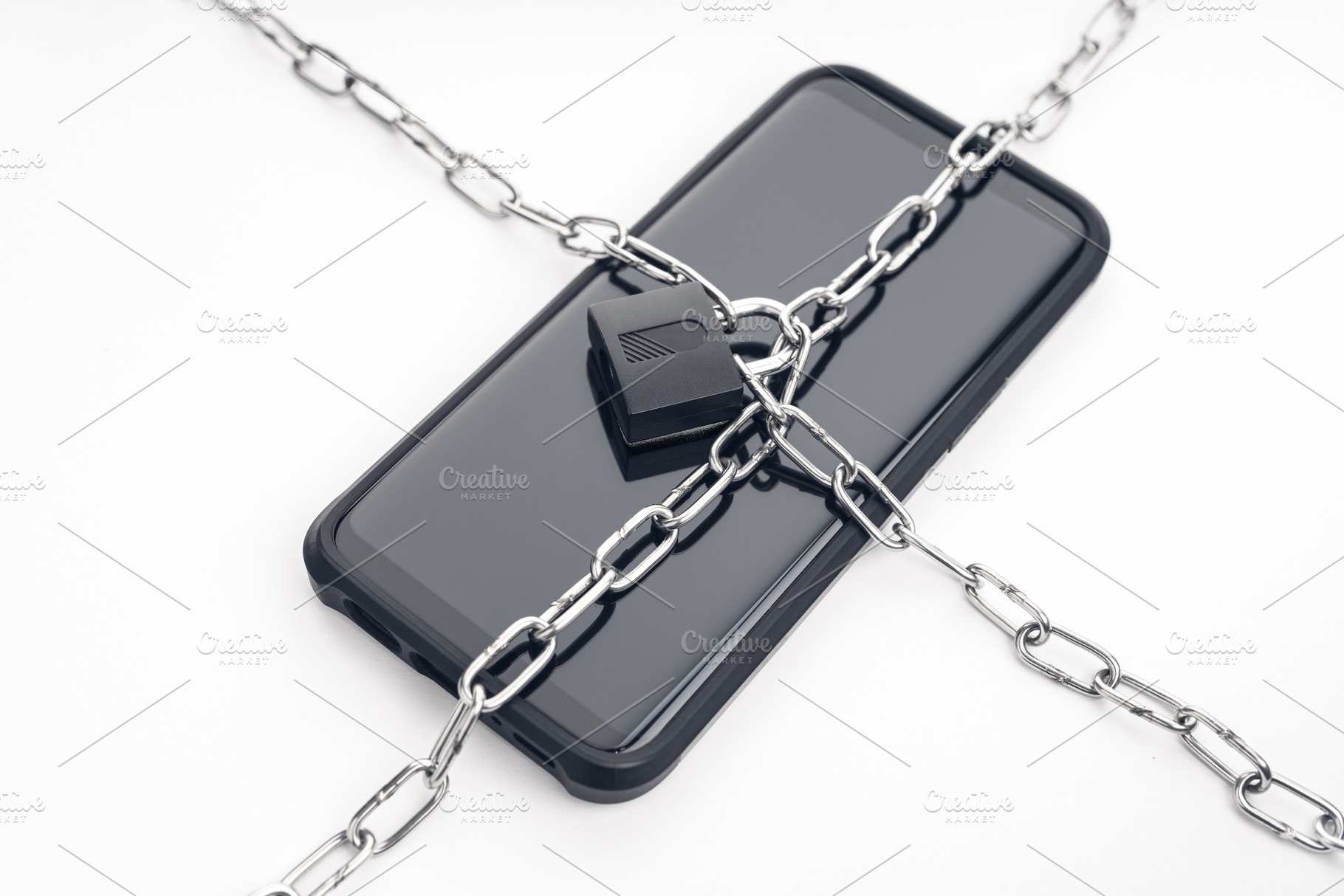 Security on smartphone concept, a Photo by Formatoriginal photo