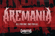 CHRATOS - Black Metal Display Font, a Font by Gassstype (Thumbnail 6 of 8)