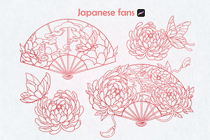 Japanese Tattoo Procreate Bundle