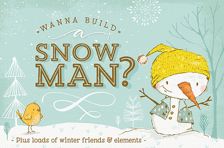 Build your own Snowman and more!